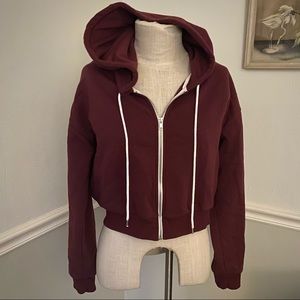Forever 21 cropped hoodie